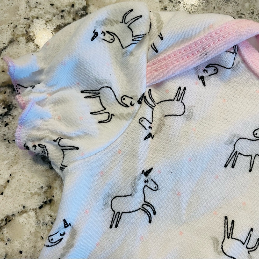 Brand new 4-piece matching unicorn outfit! - Picture 3 of 6